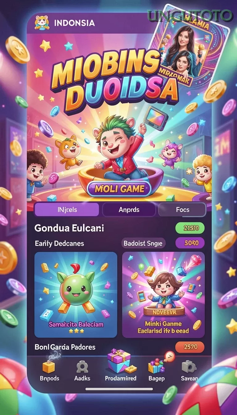 Cuplikan layar OKIDR — menu navigasi